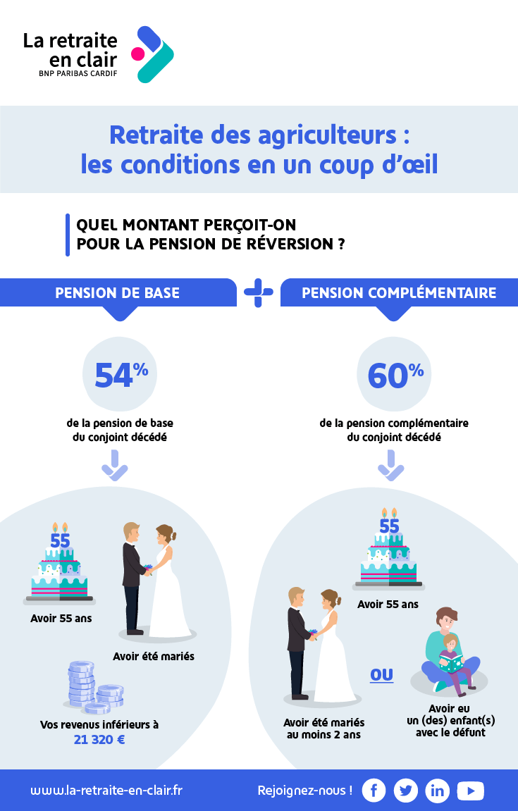 Infographie : calcul pension réversion