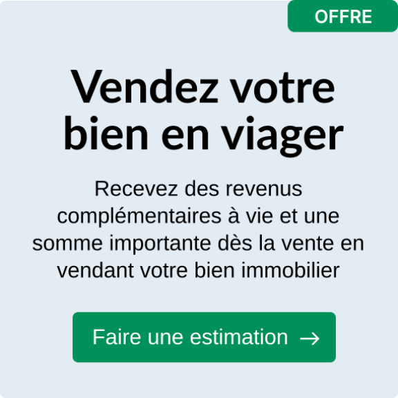 Vendez votre bien en viager